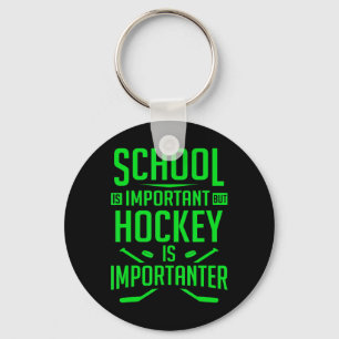 Hockey For Boys 8-12 Ice Hockey Player Key Ring