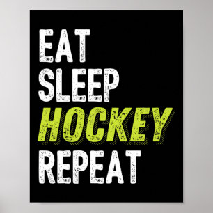 Hockey for Boys Ice Hockey Player Gift Poster