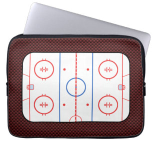 Hockey Game Companion Autograph Ready Laptop Sleeve