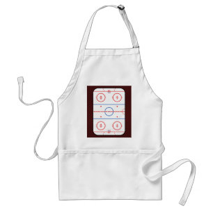 Hockey Game Companion Autograph Ready Standard Apron