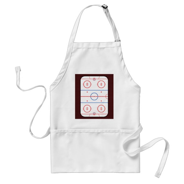 Hockey Game Companion Autograph Ready Standard Apron (Front)