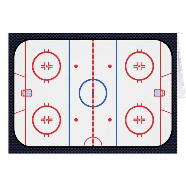 Hockey Game Companion Carbon Fibre Style (Front Horizontal)