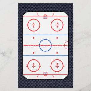 Hockey Game Companion Carbon Fibre Style Stationery