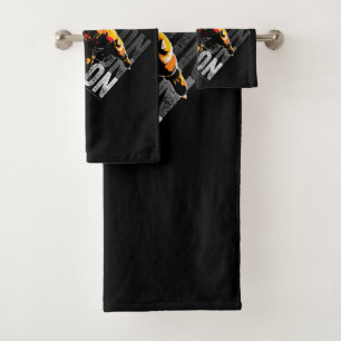 (Hockey) Game On Bath Towel Set