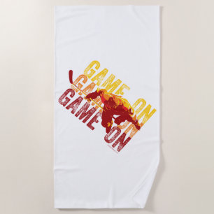 (Hockey) Game On Beach Towel