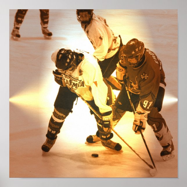 Hockey Game  Poster (Front)
