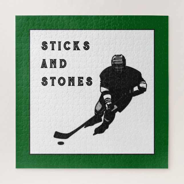 hockey gifts jigsaw puzzle (Vertical)