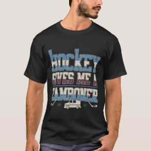 Hockey gives me a zamboner T-Shirt