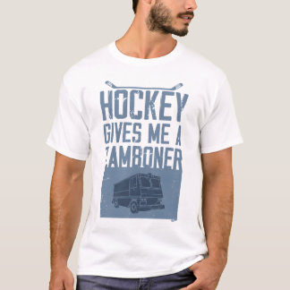 Hockey gives me a zamboner T-Shirt