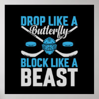 Hockey Goal Block Like a Beast