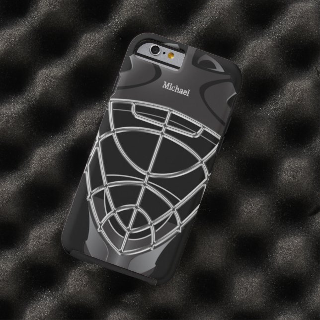 Hockey Goalie Helmet Case-Mate iPhone Case (In Situ)