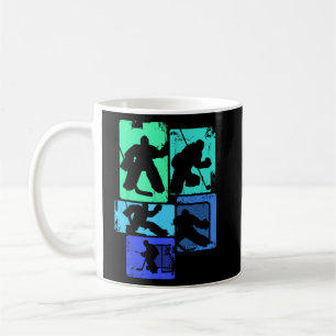 Hockey Goalie Hockey Player Kids Boys Youth Men Coffee Mug