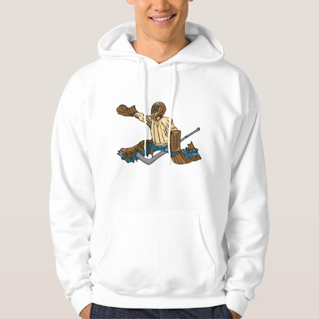 Hockey Goalie Hoodie (Front)