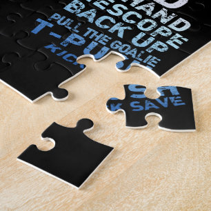 Hockey Goalie Jigsaw Puzzle