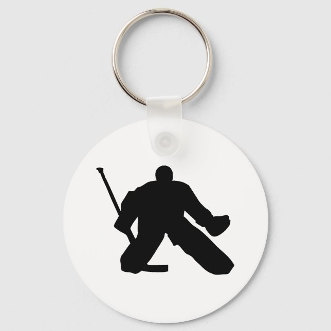 Hockey - Goalie Key Ring (Front)