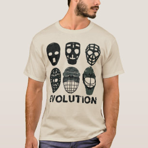 Hockey Goalie Mask Evolution T-Shirt