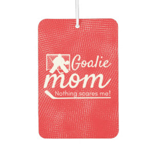 Hockey goalie Mum Air Freshener red