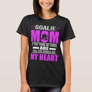 Hockey Goalie Mum Best Mothers Gift T-Shirt