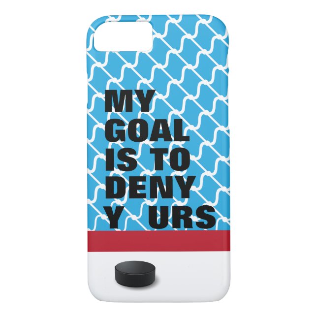 HOCKEY GOALIE Phone case (Back)