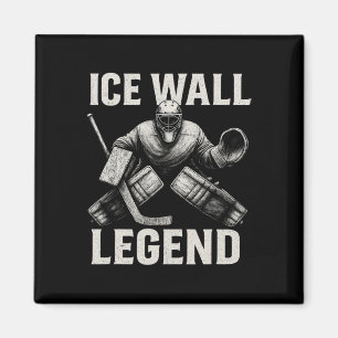 Hockey Goalie Sportswear – Ice Wall Legend Save Th Magnet
