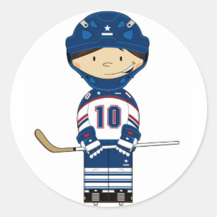 Hockey Goalkeeper Sticker