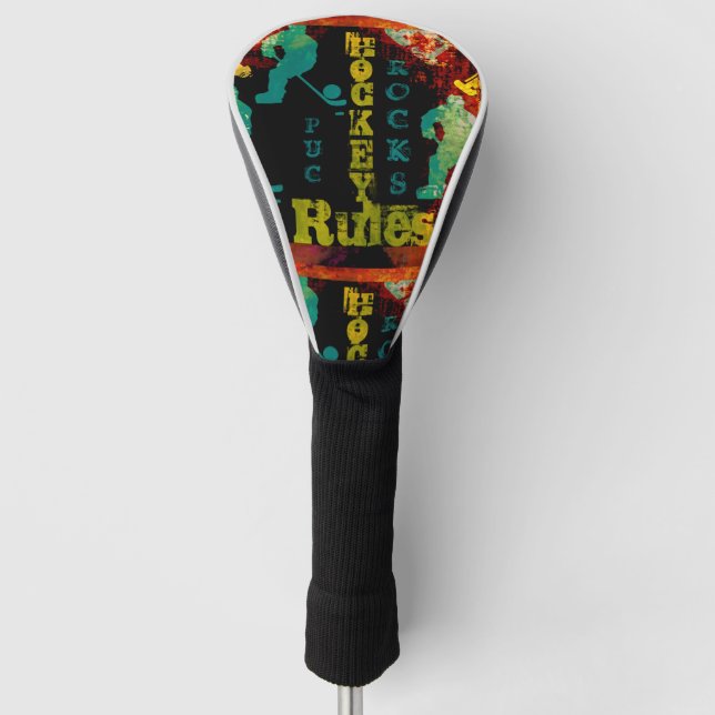 HOCKEY         GOLF HEAD COVER (Front)