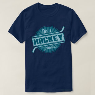 Hockey Grandad T-Shirt with Name & Number Print