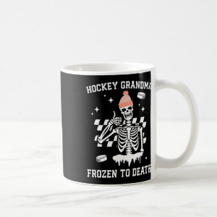 Hockey Grandma Frozen Ice Hockey Player Grandmothe Coffee Mug