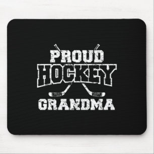 Hockey Grandma Grandmother Hockey Lover Mouse Mat