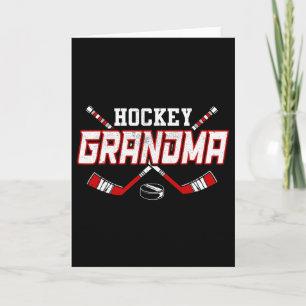 Hockey Grandma Shirts For Women Mama Mother's Day Card