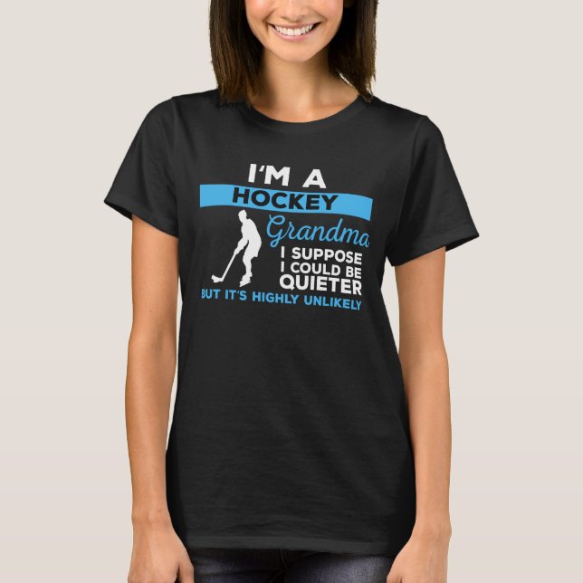 Hockey Grandma T-Shirt (Front)