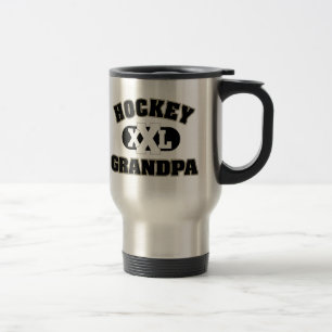 Hockey Grandpa Travel Mug