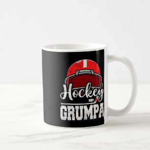 Hockey Grumpa Hockey Player Game Day Father's Day Coffee Mug