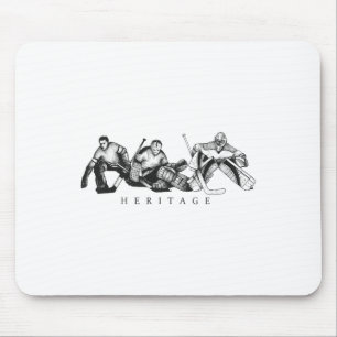 Hockey Heritage Vintage To Modern Goalie Homage Tr Mouse Mat