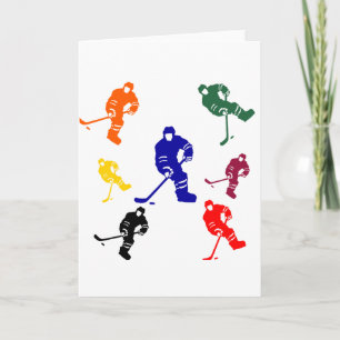 HOCKEY HOLIDAY CARD