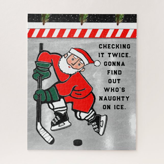 Hockey Holidays Jigsaw Puzzle (Vertical)