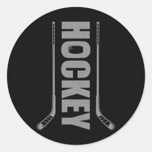 Hockey Ice Hockey Player Gift 11 Classic Round Sticker