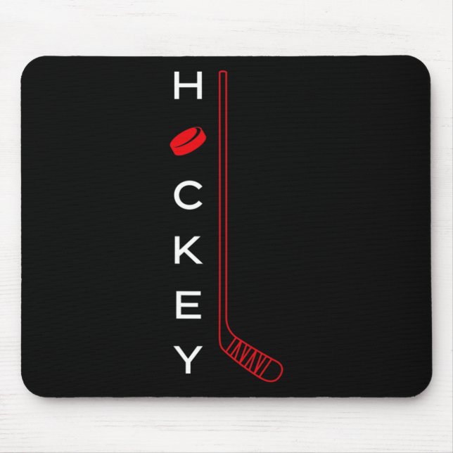 Hockey  Ice Hockey Player Gift 2 Mouse Mat (Front)