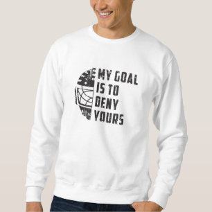 Hockey Ice Hockey Sports Stick Team Funny Gift Sweatshirt