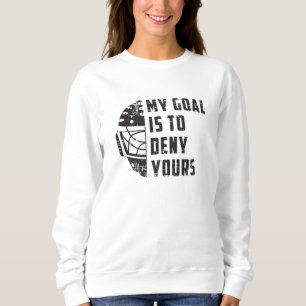 Hockey Ice Hockey Sports Stick Team Funny Gift Sweatshirt