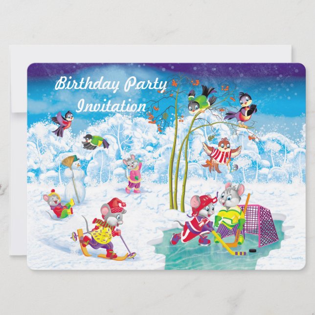 hockey invitation (Front)