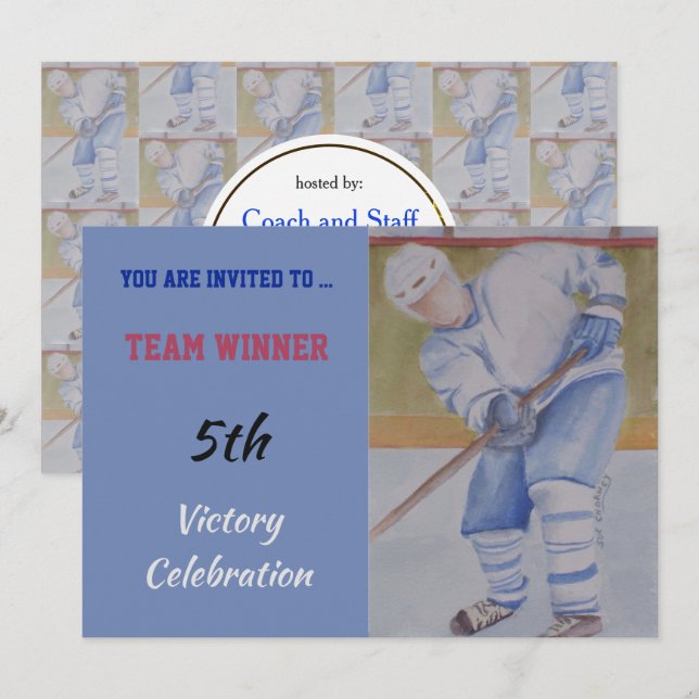 HOCKEY INVITE (Front/Back)