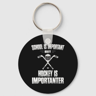 Hockey Is Importanter Gifts S For Boys And Men Key Ring