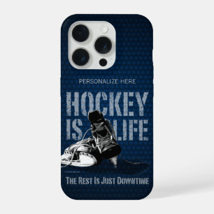 Hockey Is Life iPhone 15 Pro Case