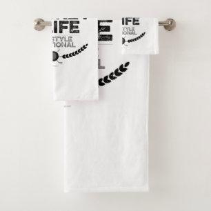 Hockey Is Not A Lifestyle Bath Towel Set
