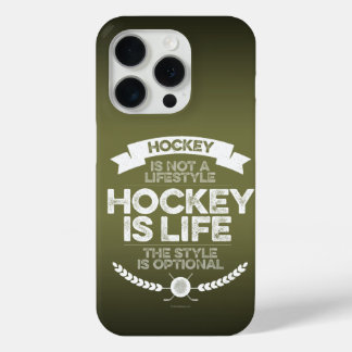 Hockey Is Not A Lifestyle iPhone 15 Pro Case