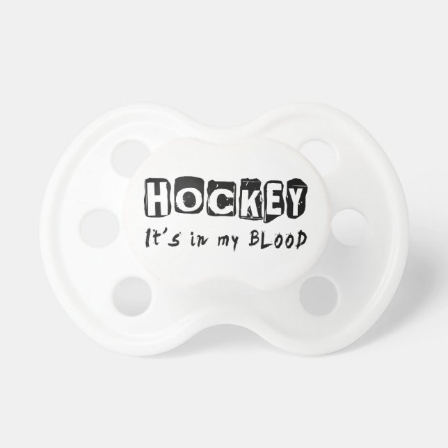 Hockey It's in my blood Dummy (Front)