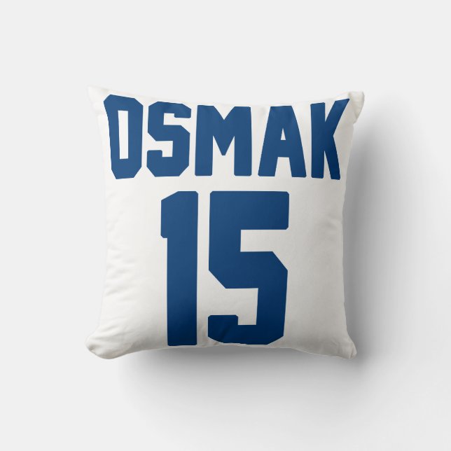 hockey jersey personalised throw pillow 16" x 16" (Front)