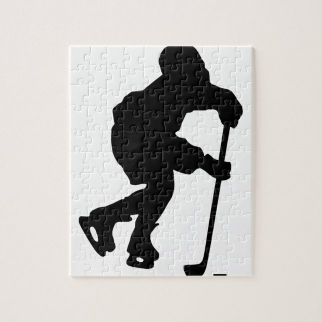 Hockey Jigsaw Puzzle (Vertical)