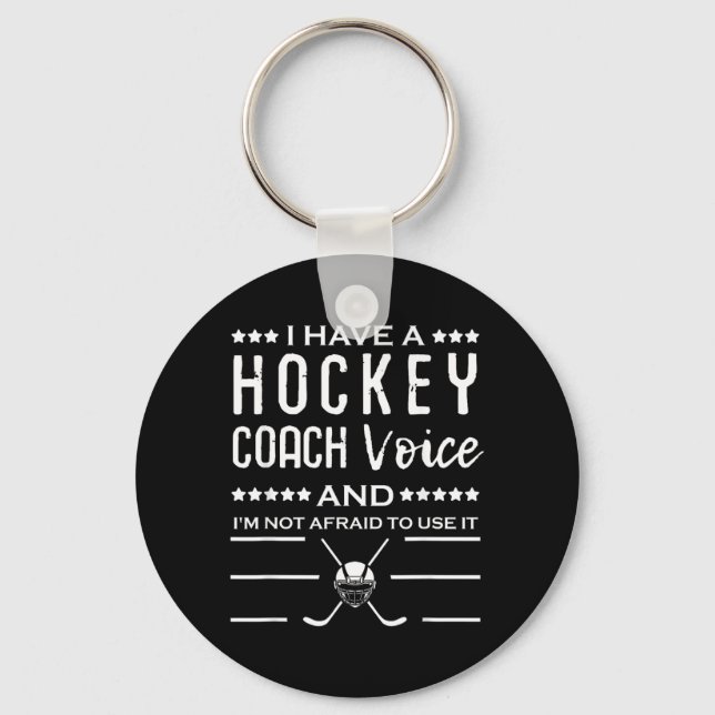 Hockey Key Ring (Front)